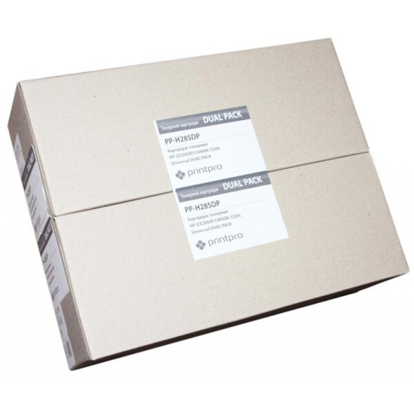 

Картридж PrintPro для HP (CE285АF) LJ P1102/M1212 DUAL PACK (PP-H285DP)