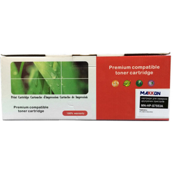 

Картридж Makkon HP LJ Q7553A 3k Black (MN-HP-S7553A)