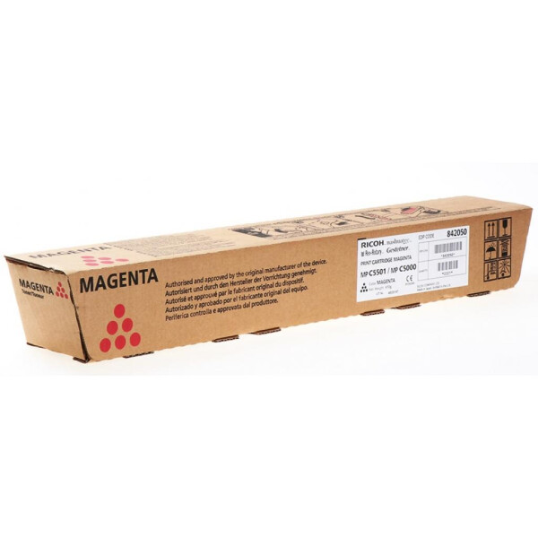 

Тонер-картридж Ricoh MPC4000/MPC4501/MPC5000/MPC5501 Magenta 18K (842050)