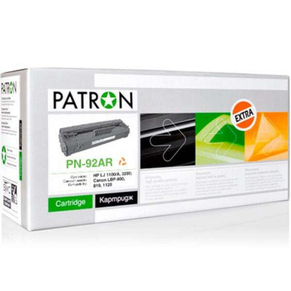 

Картридж PATRON HP LJ1100 Extra (PN-92AR)