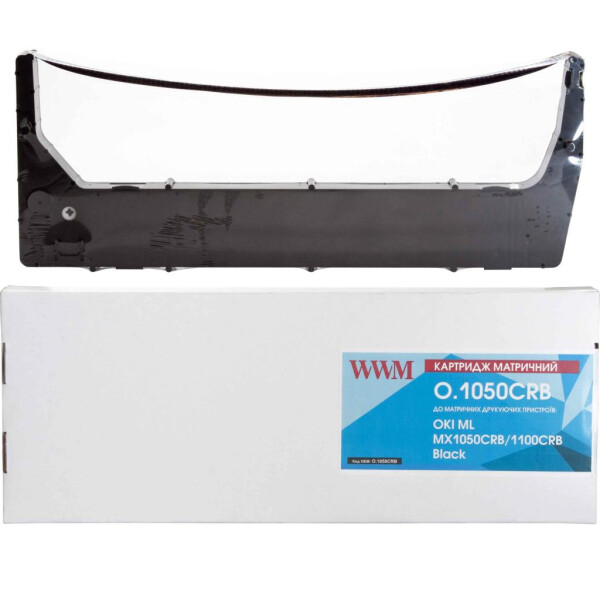

Картридж WWM OKI ML MX1050CRB/1100CRB, without chip! (O.1050CRB)