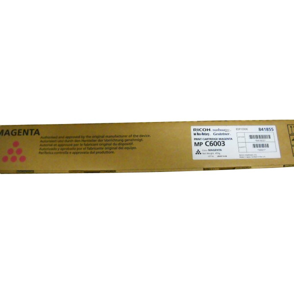 

Тонер-картридж Ricoh MPC6003 MAGENTA 22.5К (841855)