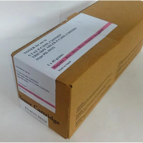

Тонер-картридж Tomoegawa UTAX/TRIUMPF PK-5015M Magenta + chip (PY451U.045M)