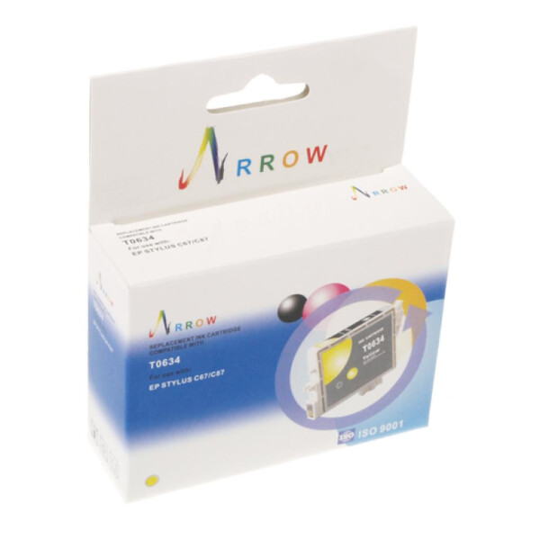 

Картридж Arrow Epson Stylus C67/CX3700/CX4700 Yellow (T0634)