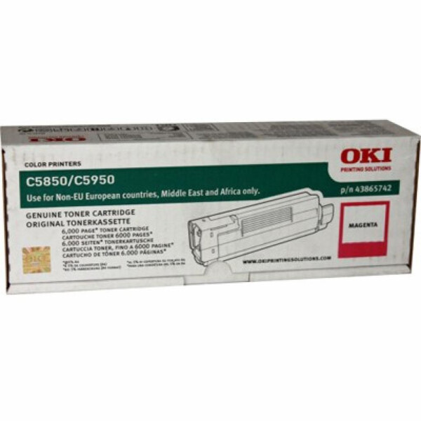 

Тонер-картридж OKI C5850/5950 magenta (43865742)