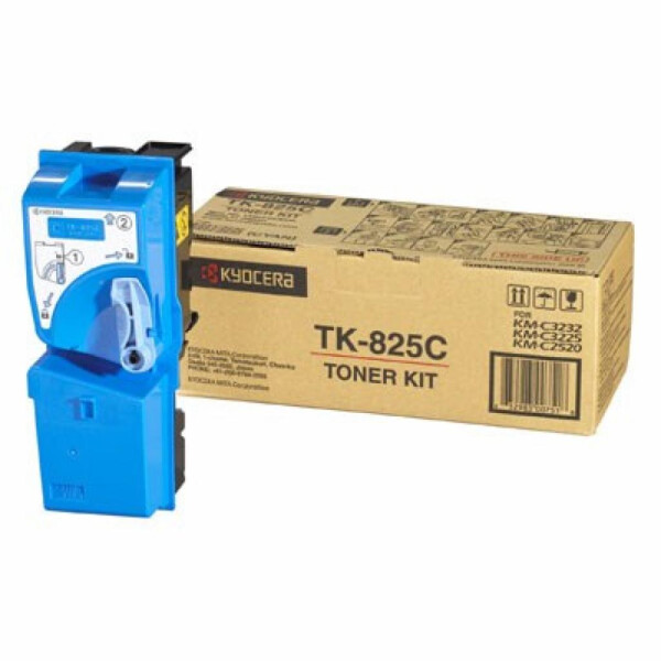 

Тонер-картридж Kyocera TK-825C cyan, 7.5К (1T02FZCEU0)