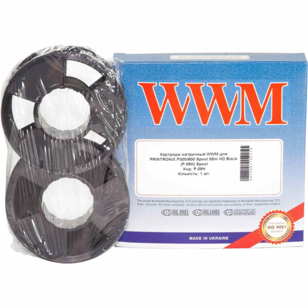 

Картридж WWM PRINTRONIX P300/600 Spool 55m HD (P.08H)