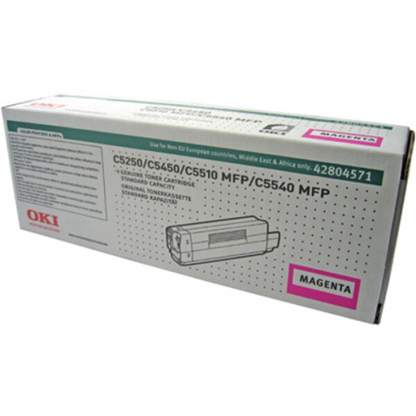 

Тонер-картридж OKI C5250/5450/5510MFP/5540 3K MAGENTA (42804571)