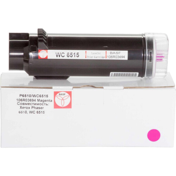 

Тонер-картридж BASF Xerox Ph 6510N/WC6515N/6515DN Magenta (KT-106R03694)