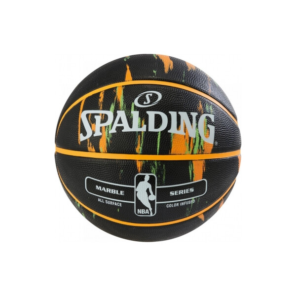 

Мяч баскетбольный Spalding NBA Marble Outdoor Black/Orange/Green №7