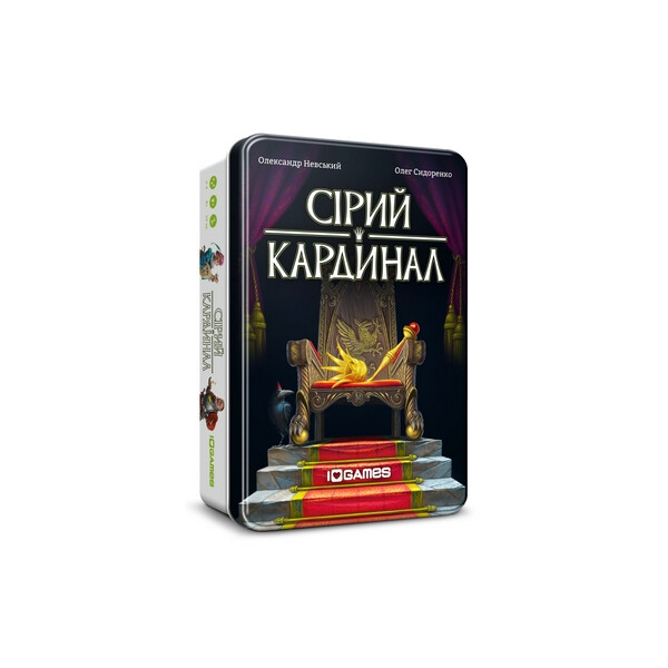 

Игра настольная Beles Igames 1602 Серый Кардинал (4820166180073)