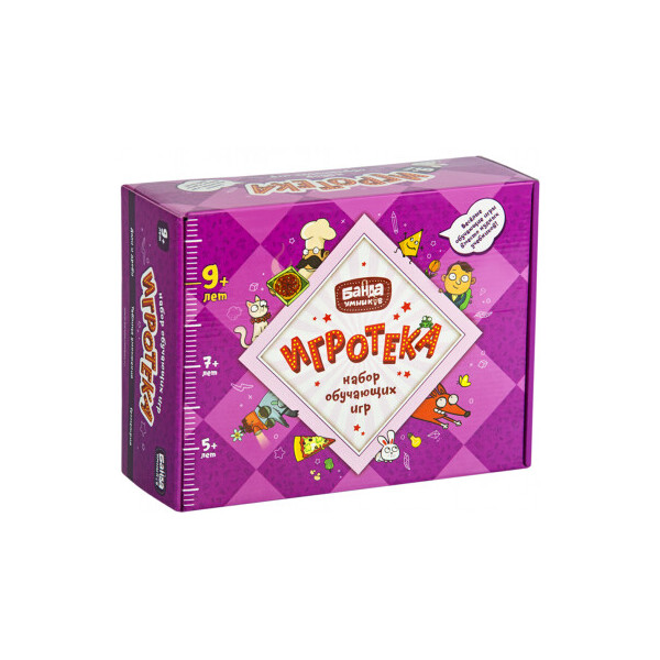 

Игра настольная Игротека 9+ (Набор обучающих игр)