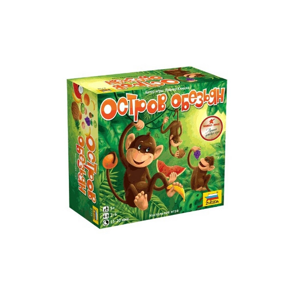 

Игра настольная Остров обезьян (Monkeyland)