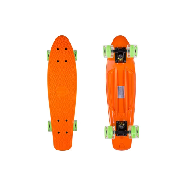 

Пенни борд Candy 401 Orange/Black/Led Green (401-OLG17)