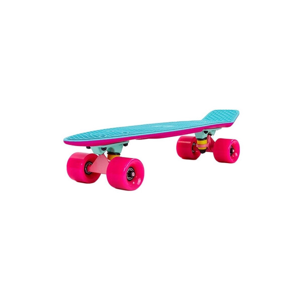 

Пенни борд Penny Rubber Soft Twin Fish 22in бирюзовый/розовый