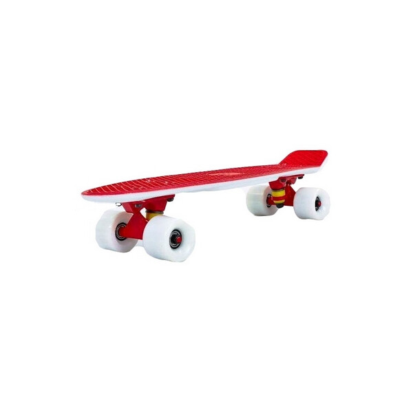 

Пенни борд Penny Rubber Soft Twin Fish 22in красный/белый