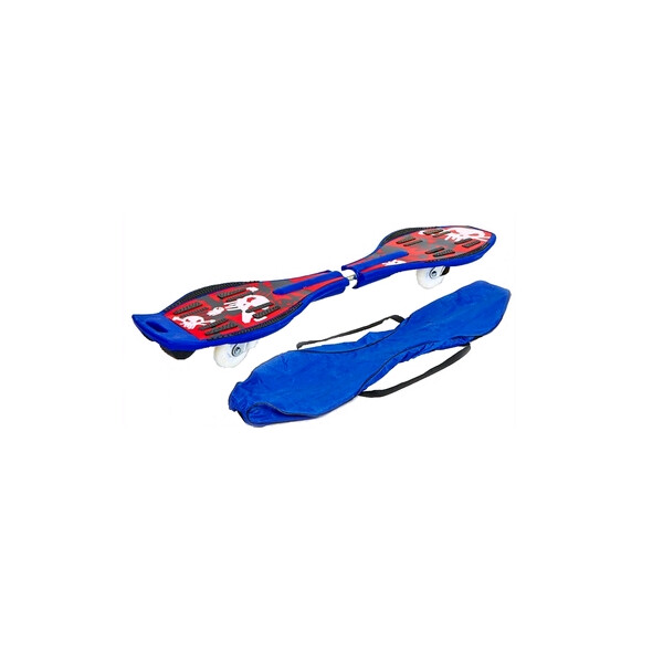 

Скейтборд двухколесный (рипстик) ZLT RipStik Skull SK-5614-R красный
