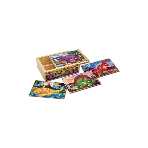 

Набор пазлов «Динозавры» Melissa & Doug
