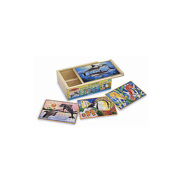 

Набор пазлов «Жизнь моря» Melissa & Doug
