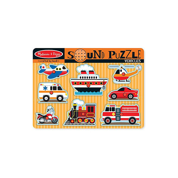 

Пазл звуковой «Транспорт» Melissa & Doug