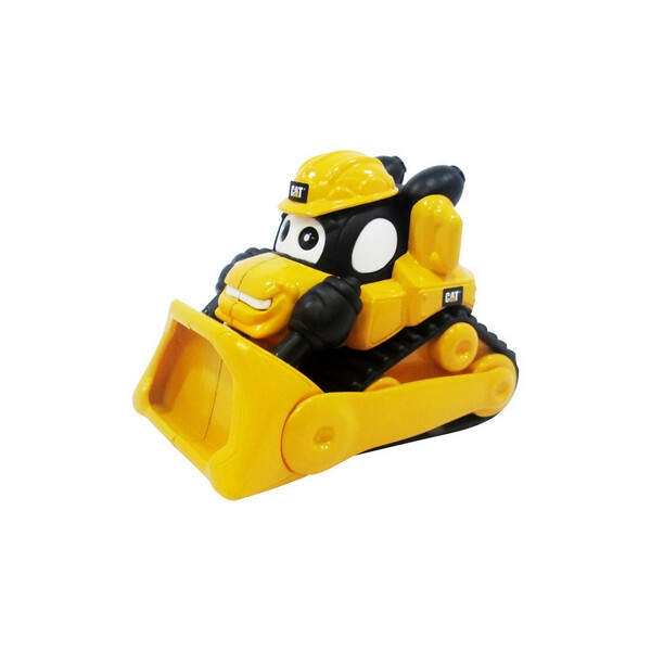 

Машинка Toy State инерционная CAT "Бульдозер Пит", 9 см