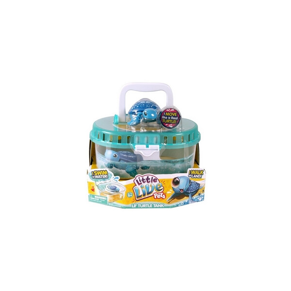 

Игрушка интерактивная Moose "Little Live Pets Черепашка с аквариумом"