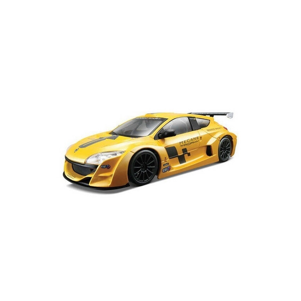 

Машинка игрушечная Bburago Renault Megane Trophy (1:24) желтый металлик
