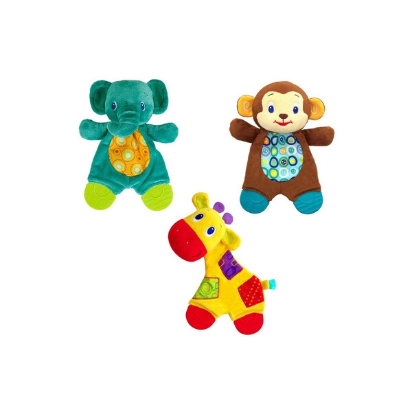 

Игрушка-прорезыватель плюшевая Kids II "Мягкие друзья"