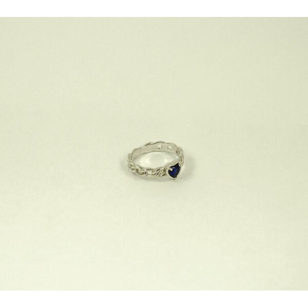 

Кольцо сердечко Maxi Silver 8380 SE, размер 22