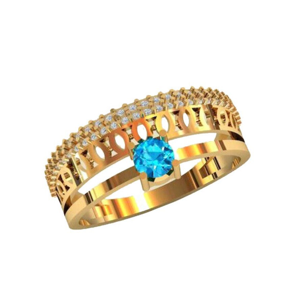 

Кольца с фианитами Maxi Silver 8187 SE, размер 19.5