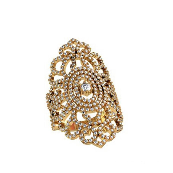 

Кольцо с фианитами Maxi Silver 7691 SE, размер 20.5