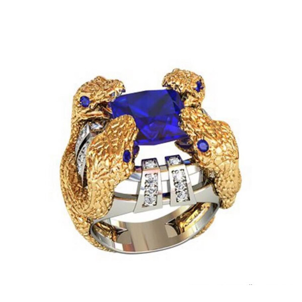 

Печатка змей Maxi Silver 7484 SE, размер 16.5