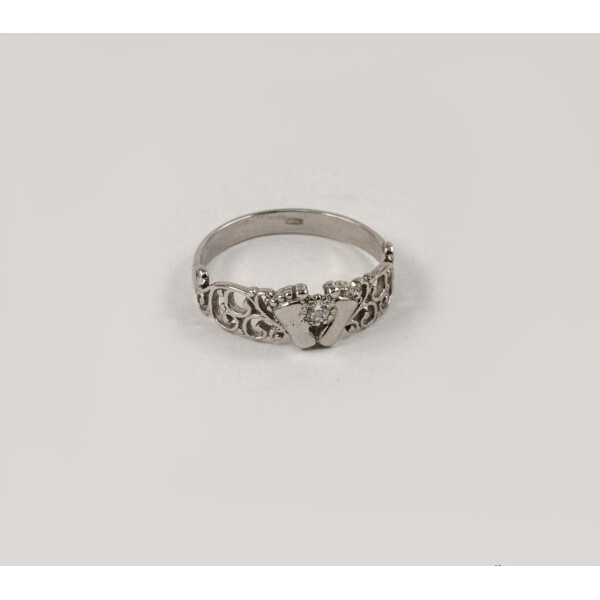 

Кольцо в виде ножек Maxi Silver 7369 SE, размер 19