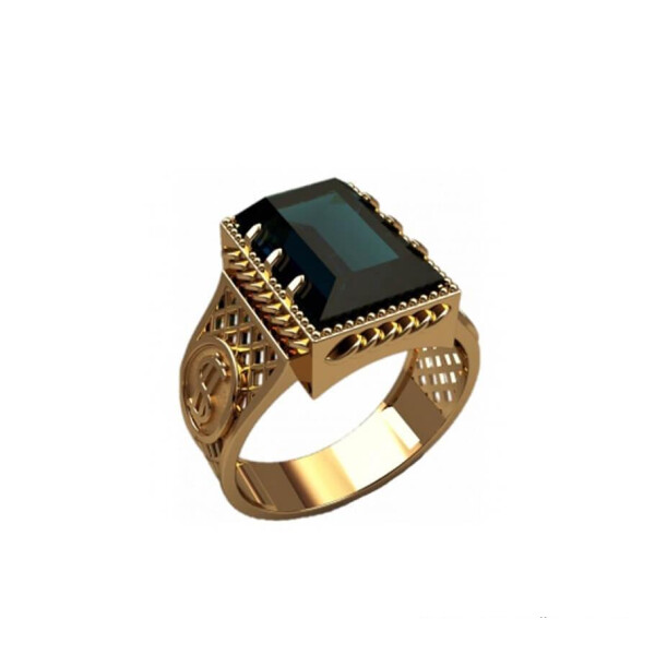 

Кольцо доллар Maxi Silver 6569 SE, размер 18