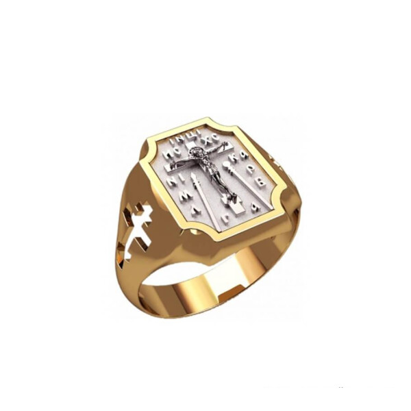 

Кольцо с крестом Maxi Silver 6449 SE, размер 15.5