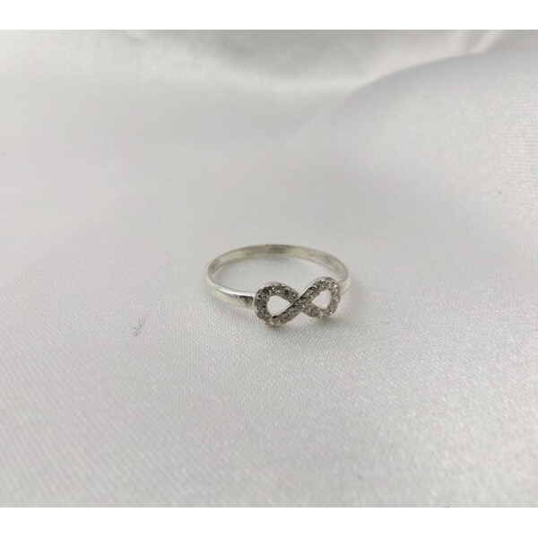 

кольцо восьмерка Maxi Silver 5688 SE, размер 15.5