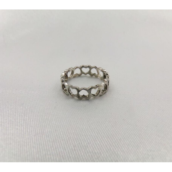 

Кольцо с сердечками Maxi Silver 5367 SE, размер 19.5