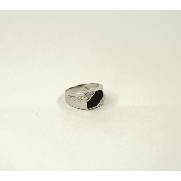

Печатка с камнем оникс Maxi Silver 5190 SE, размер 21.5