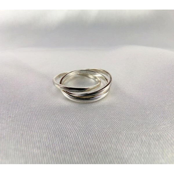 

Кольцо тринити Maxi Silver 3994 SE, размер 16.5