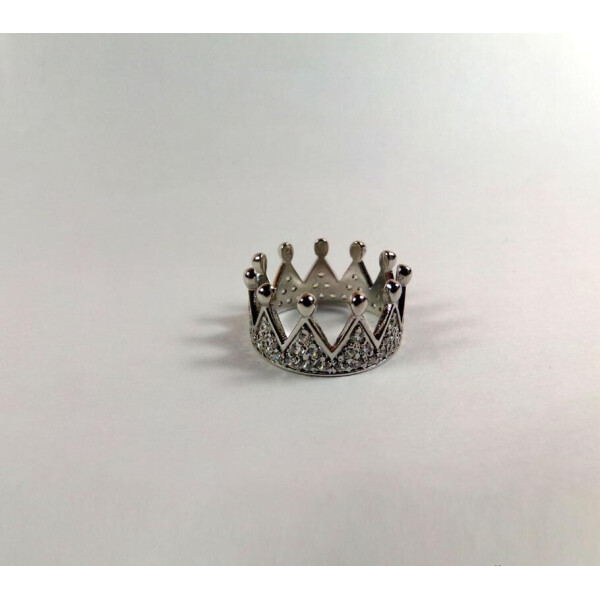 

Кольцо в виде короны Maxi Silver 2932 SE, размер 17.5