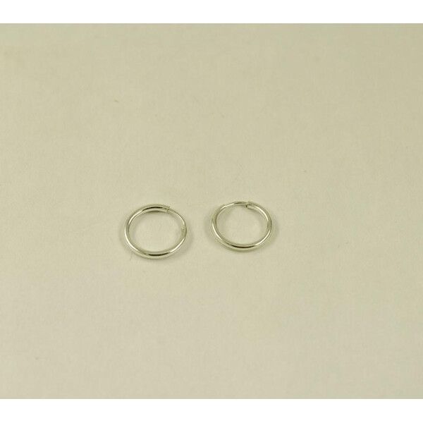 

Серьги конго маленькие Maxi Silver 8789