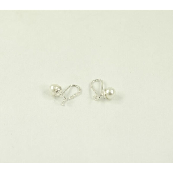 

Детские серьги с жемчугом на французском замке Maxi Silver 8778