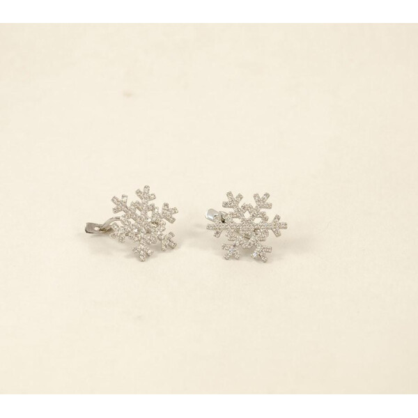 

Серьги снежинка Maxi Silver 8752