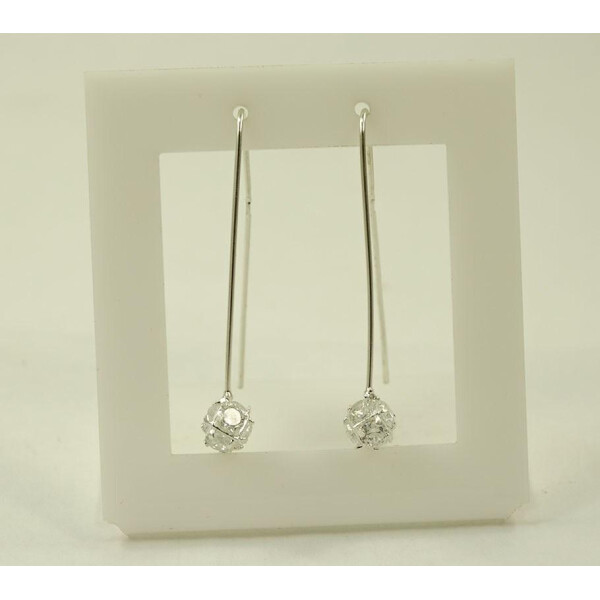 

Сережки висячие из Maxi Silver 8620