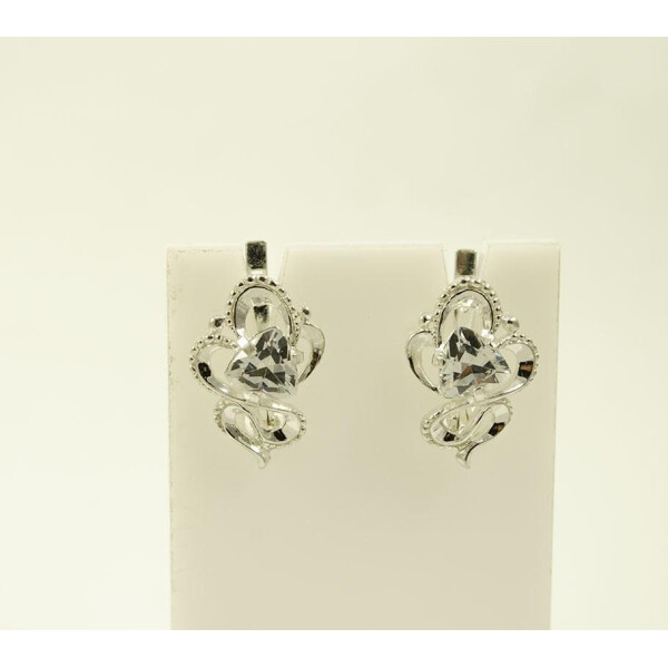 

Сережки триллион Maxi Silver 8615