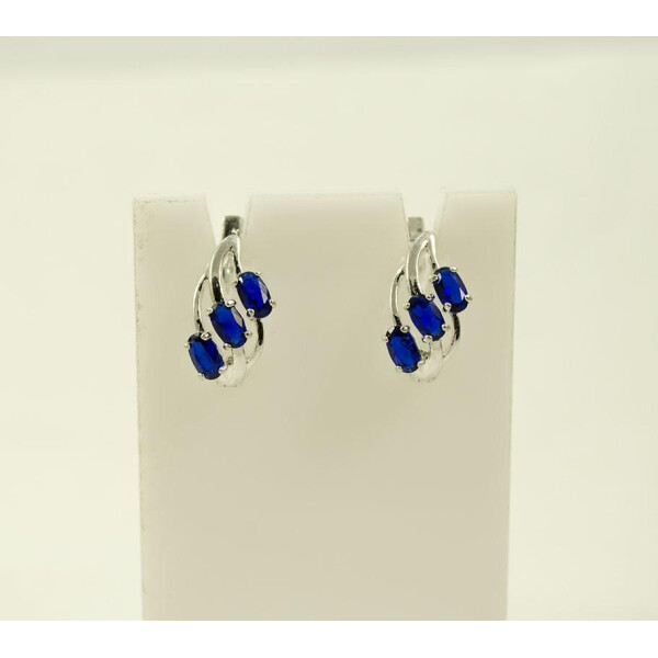 

Сережки из с фианитами Maxi Silver 8614