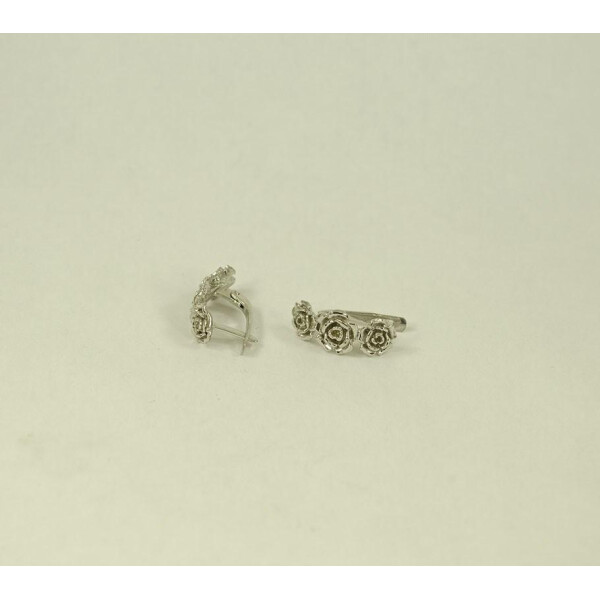 

Сережки роза Maxi Silver 8509