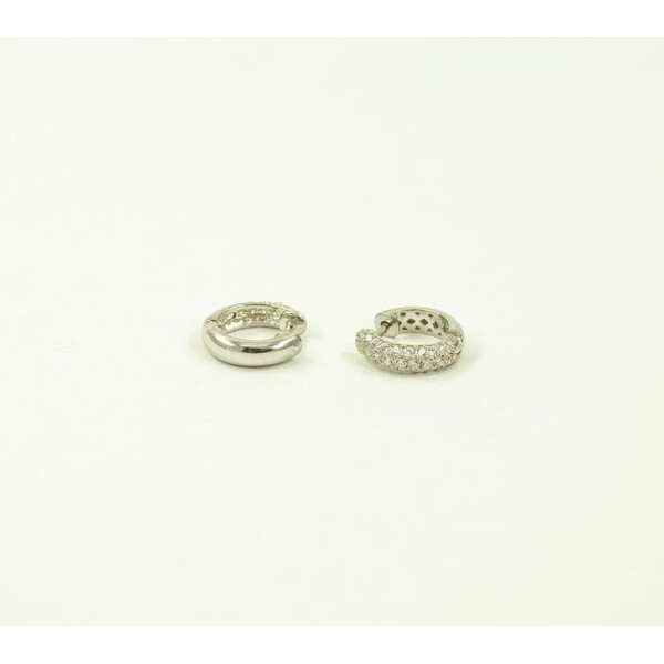 

Сережки кольца Maxi Silver 8471