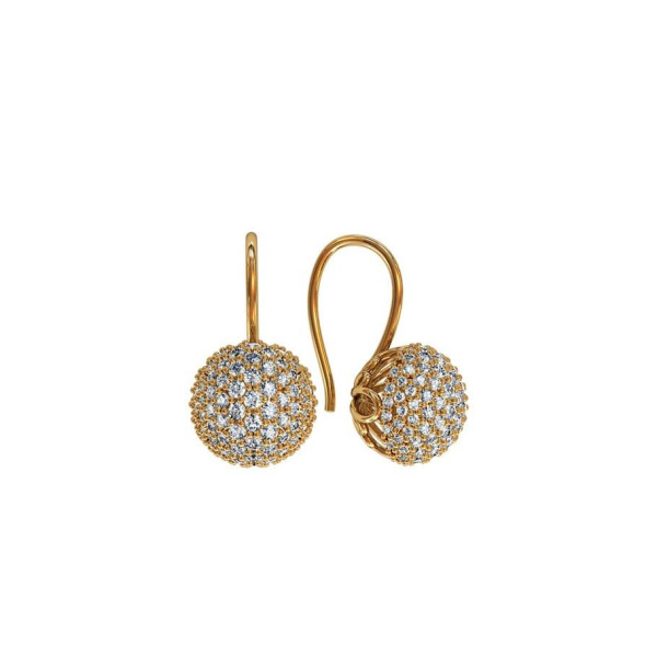 

Серьги на французском замке Maxi Silver 8421