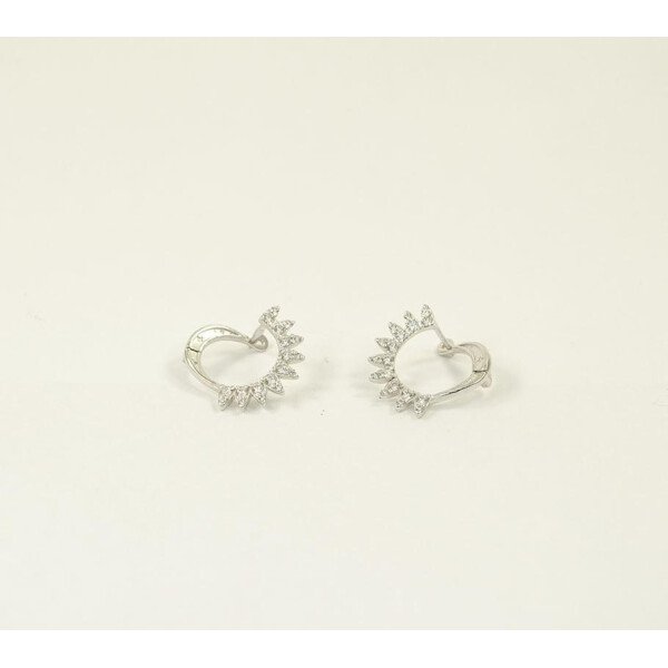 

Сережки в доль уха Maxi Silver 8375